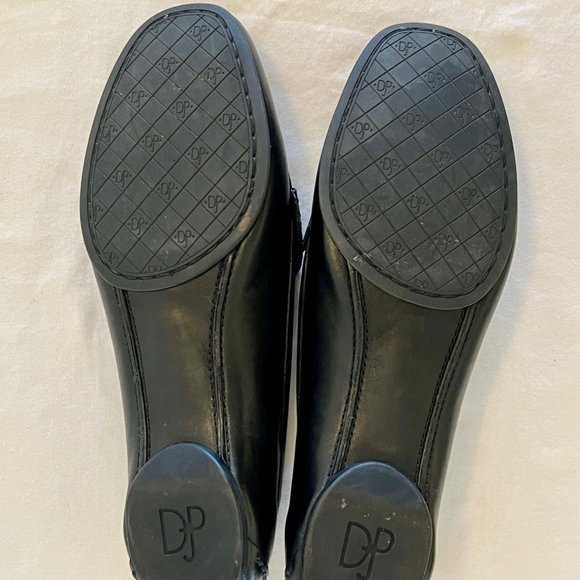 Donald J. Pliner Men\'s Black Leather Loafers, Size 9.5 main image 5